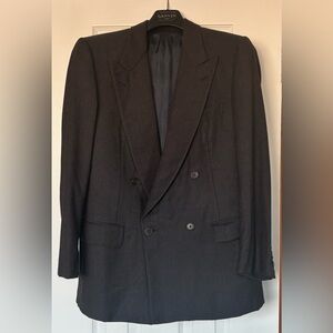 LANVIN Brown Wool Blazer